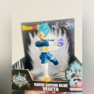 Dragon Ball Super- Bandai Namco- Super Saiyan Blue Vegeta, 7" Action Figure